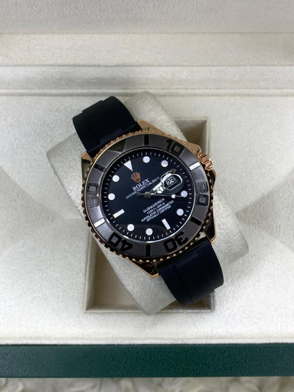 Yacht Master RoseGold Black